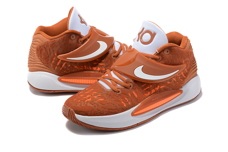 Nike KD 14 Brown White Shoes